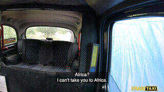 Fake Taxi - Zaawaadi az afrikai tini muff