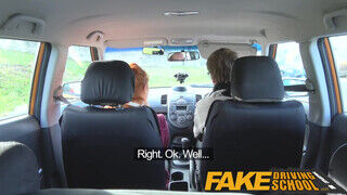 Fake Driving School - cuki vörös nőci mind egy csöppig megeszi