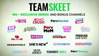 TeamSkeet - casting forgatás 18 éves kicsike amatőr tini